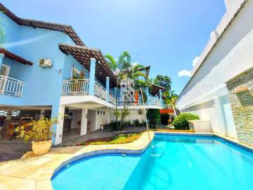 Freguesia - Casa Linear - 4 quartos - 2 suítes - 2 vagas - piscina e área gourmet. - JPCN40074