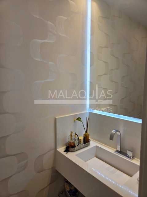 Conheça LAVABO 2 do imóvel - Apartamento 2 quartos à venda Barra da Tijuca, Rio de Janeiro - R$ 1.750.000 - MISANTORINI3401 - 20 LAVABO 2 - 20