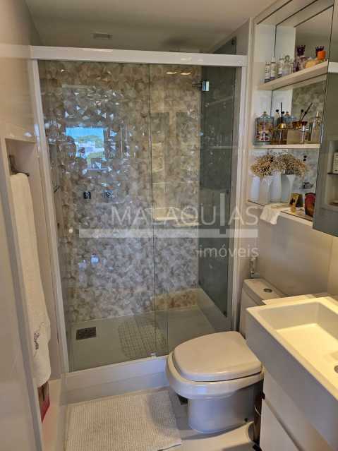 Conheça BANHEIRO 2 1 do imóvel - Apartamento 2 quartos à venda Barra da Tijuca, Rio de Janeiro - R$ 1.750.000 - MISANTORINI3401 - 22 BANHEIRO 2 1 - 22