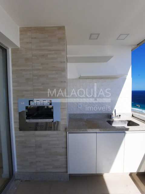 Conheça varanda-vista 10 do imóvel - Flat 2 quartos para alugar Barra da Tijuca, Rio de Janeiro - R$ 10.000 - MI12112001 - 9 varanda-vista 10 - 9