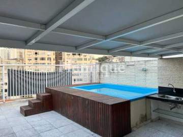 Imperdível - Cobertura à venda Rua Esteves Júnior, Laranjeiras, Rio de Janeiro - R$ 1.800.000 - FLCO30064
