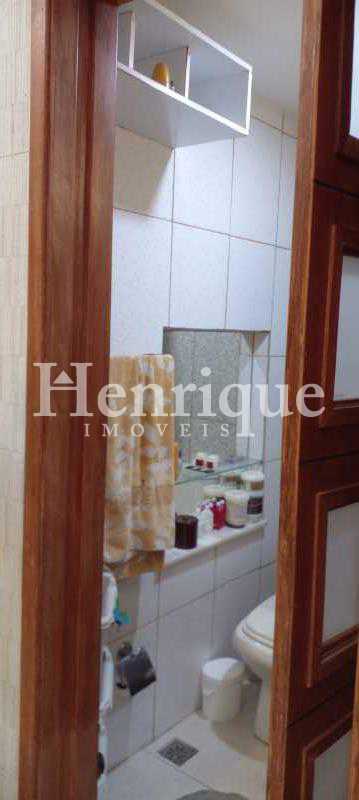 Conheça banheiro social do imóvel - Apartamento à venda Rua Dezenove de Fevereiro, Botafogo, Rio de Janeiro - R$ 660.000 - FLAP20777 - 14 banheiro social - 14