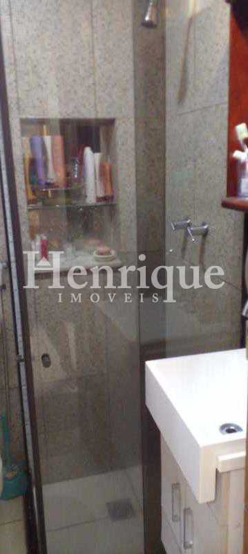 Conheça banheiro social do imóvel - Apartamento à venda Rua Dezenove de Fevereiro, Botafogo, Rio de Janeiro - R$ 660.000 - FLAP20777 - 12 banheiro social - 12