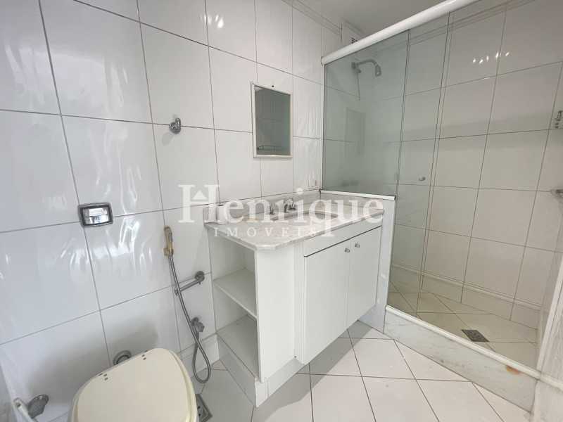 Conheça Banheiro Social 1 do imóvel - Cobertura à venda Rua Marechal Pires Ferreira, Cosme Velho, Rio de Janeiro - R$ 2.500.000 - FLCO40043 - 14 Banheiro Social 1 - 14