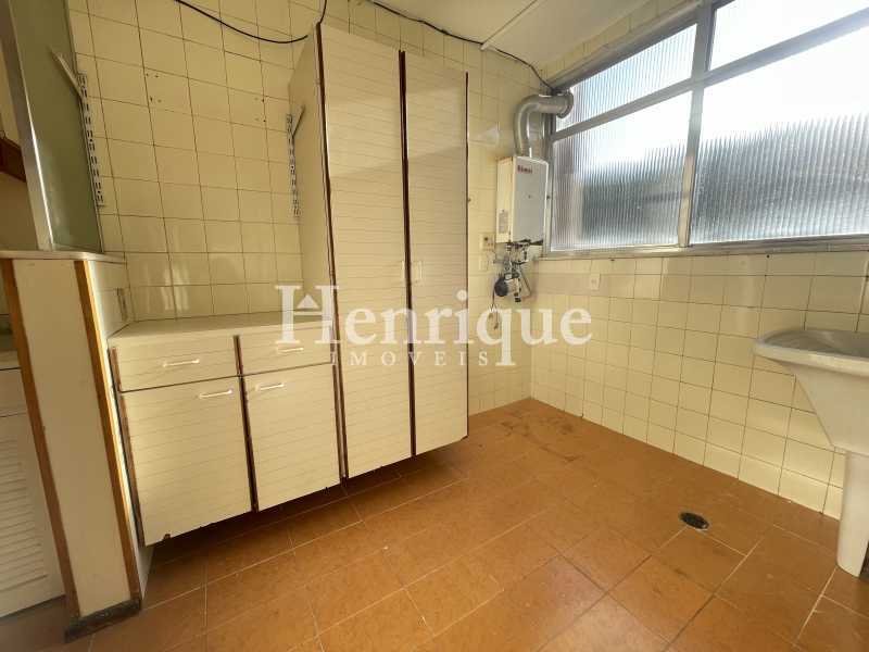 Conheça Lavanderia do imóvel - Cobertura à venda Rua Marechal Pires Ferreira, Cosme Velho, Rio de Janeiro - R$ 2.500.000 - FLCO40043 - 23 Lavanderia - 23