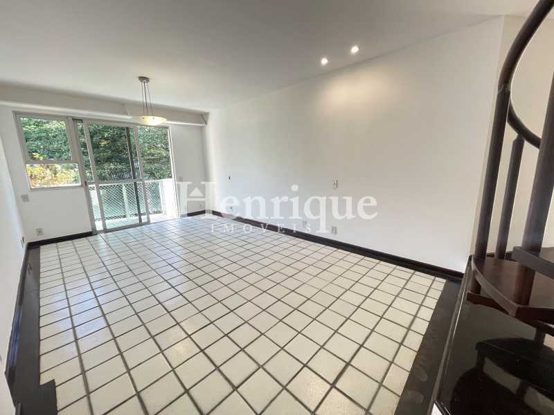 Conheça Sala 1 do imóvel - Cobertura à venda Rua Marechal Pires Ferreira, Cosme Velho, Rio de Janeiro - R$ 2.500.000 - FLCO40043 - 6 Sala 1 - 6