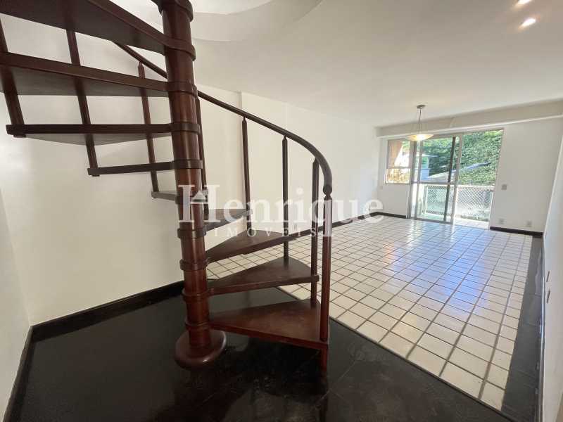 Conheça Sala 2 do imóvel - Cobertura à venda Rua Marechal Pires Ferreira, Cosme Velho, Rio de Janeiro - R$ 2.500.000 - FLCO40043 - 7 Sala 2 - 7