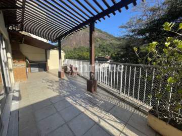 Cobertura à venda Rua Marechal Pires Ferreira, Cosme Velho, Rio de Janeiro - R$ 2.500.000 - FLCO40043