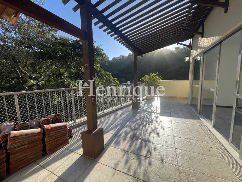 Conheça Varanda 4 do imóvel - Cobertura à venda Rua Marechal Pires Ferreira, Cosme Velho, Rio de Janeiro - R$ 2.500.000 - FLCO40043 - 28 Varanda 4 - 28