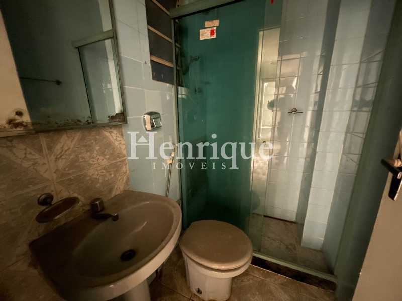 Conheça banheiro social do imóvel - Apartamento 3 quartos - Tijuca! - FLAP30825 - 15 banheiro social - 15