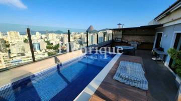 Cobertura 4 quartos à venda Laranjeiras, Rio de Janeiro - R$ 4.780.000 - FLCO40047