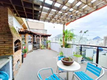 Ótima localização - Cobertura à venda Rua São Clemente, Botafogo, Rio de Janeiro - R$ 1.400.000 - FLCO30090