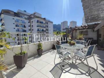 Ótima localização - Cobertura à venda Rua General Glicério, Laranjeiras, Rio de Janeiro - R$ 2.900.000 - FLCO40048