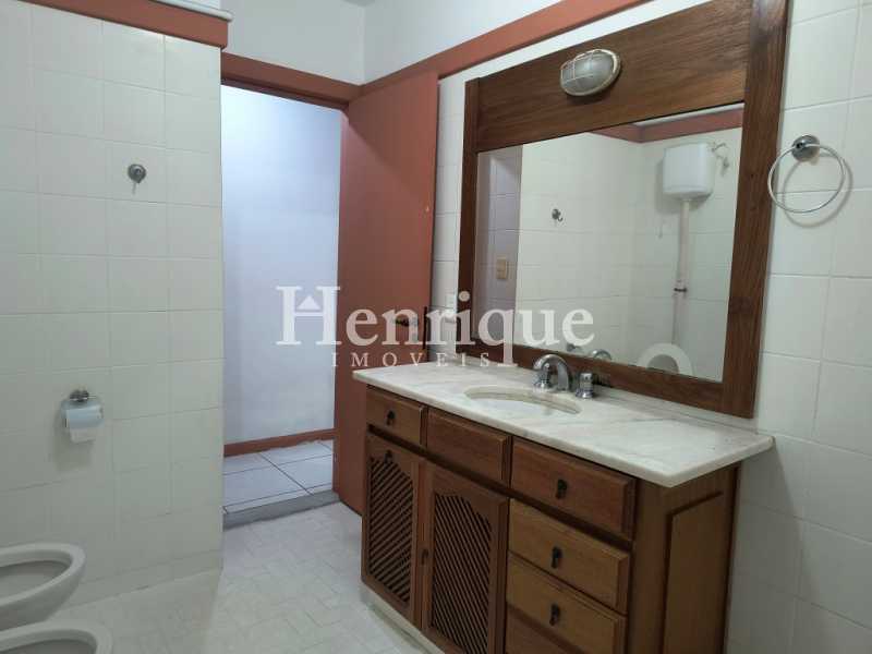 Conheça banheiro social do imóvel - Apartamento à venda Rua Maria Angélica, Jardim Botânico, Rio de Janeiro - R$ 1.150.000 - FLAP30981 - 14 banheiro social - 14