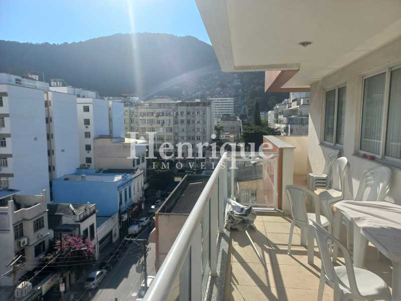 Conheça 06 - VARANDA VISTA do imóvel - Apartamento 3 quartos à venda Botafogo, Rio de Janeiro - R$ 1.300.000 - FLAP31162 - 6 06 - VARANDA VISTA - 6