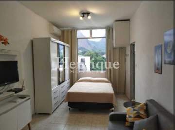 Imperdível - Kitnet/Conjugado 24m² à venda Rua das Laranjeiras, Laranjeiras, Rio de Janeiro - R$ 288.000 - FLKI10091