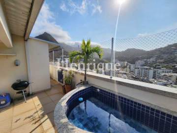 Ótima localização - Cobertura 4 quartos à venda Laranjeiras, Rio de Janeiro - R$ 2.600.000 - FLCO40065