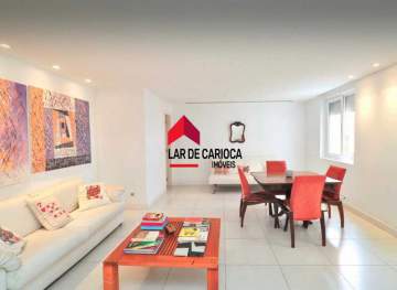 LAR DE CARIOCA IMÓVEIS VENDE 2 QUARTOS com 2 SUÍTES NO LEBLON : - LCAP20312