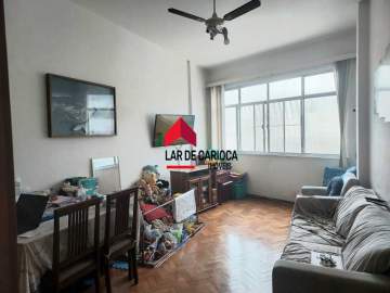 Botafogo - Excelente apartamento de 2 quartos com dependência completa coladinho a estação do metrô - LCAP20385