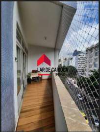 Botafogo - 2 quartos com dependência completa , suíte , varanda e vaga de garagem - LCAP20463