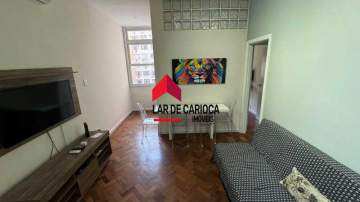 Copacabana - 2 quartos reformado próximo a praia e metrô - Posto 5 - LCAP20420