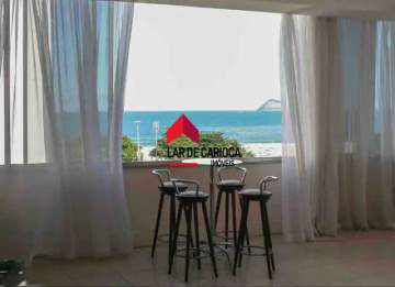 Apartamento SOMENTE PARA TEMPORADA em Copacabana com vista para o mar 3 suítes.( DIÁRIA 1.300,00) - LCAP30483