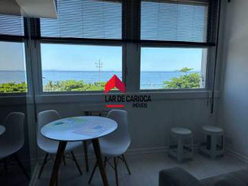 Excelente apartamento 45 m2 vista mar na Avenida Atlântica em Copacabana - LCAP10271
