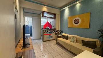 Apartamento 40m2 andar alto - Sala e Quarto em Copacabana - LCAP10283