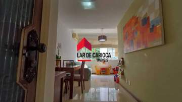 Apartamento com dois quartos, andar alto, frente na Santa Clara COPACABANA! - LCAP20492