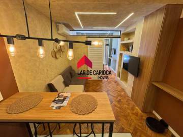 Conjugadão Totalmente reformado / Dividido Em Sala Quarto / 35 m² / Copacabana - LCAP00220