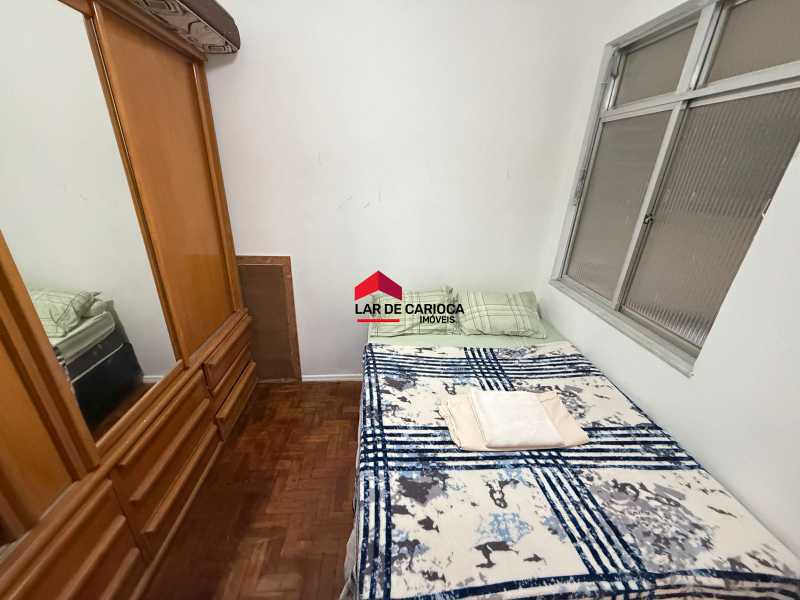 Conheça Quarto 2 do imóvel - Copacabana - Excelente apartamento de 2 quartos com vaga escriturada e perto de metrô - LCAP20786 - 12 Quarto 2 - 12