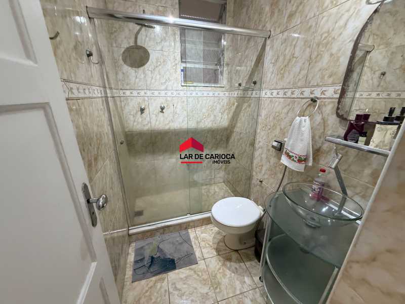 Conheça Banheiro Social do imóvel - Copacabana - Excelente apartamento de 2 quartos com vaga escriturada e perto de metrô - LCAP20786 - 16 Banheiro Social - 16