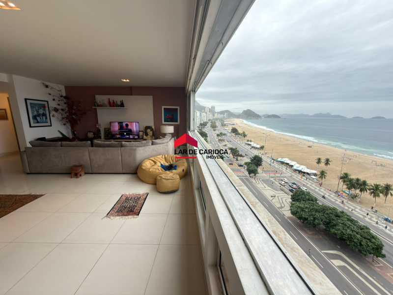 Conheça 277752 do imóvel - Apartamento Residencial / Atlântica 4 quartos Rev. 2 / 230m² / 1 vaga / Copacabana / Posto 4 - LCAP40218 - 8 277752 - 8