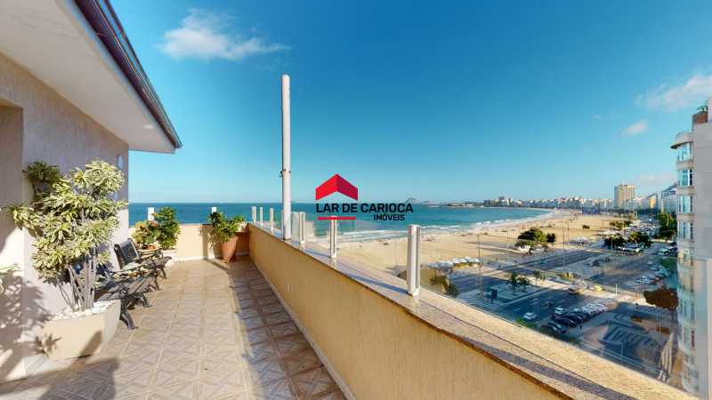 Conheça 292904 do imóvel - Cobertura Linear / 165 m² / 3 Quartos sendo 2 suítes / Copacabana - LCCO30051 - 10 292904 - 10