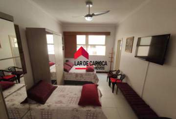 Av. Atlântica - Copacabana - Conjugado dividido como SALA e QUARTO totalmente mobiliado - LCAP10105