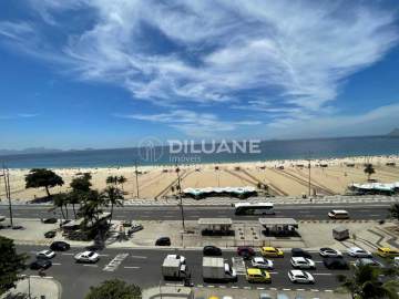 apartamento frontal mar andar alto praia de copacabana - BTAP40304