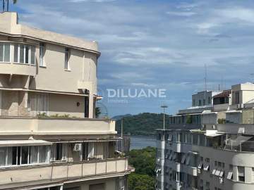 Flamengo / vista lateral mar / 03 quartos, sendo 01 suíte / 01 vaga de garagem - CPAP31274