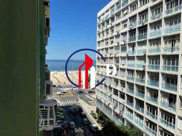 Apartamento 1 quarto à venda Copacabana, Rio de Janeiro - R$ 650.000 - CPAP10909
