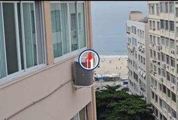 Lançamento - Rua Bolívar - Posto 5 | 60 m² | 2 suítes | Varanda | Vista lateral mar | Quadra da praia | Temporada liberada - CPAP21129