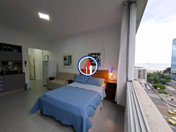 Apartamento 1 quarto à venda Copacabana, Rio de Janeiro - R$ 650.000 - CPAP10962