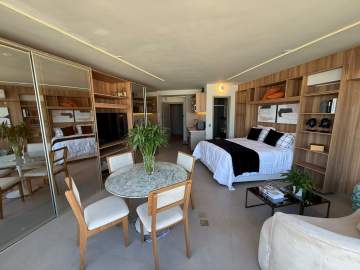 Apartamento 1 quarto para alugar Barra da Tijuca, Rio de Janeiro - R$ 6.700 - CPAP11025