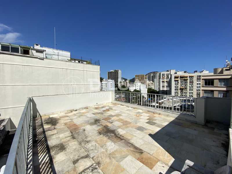 Conheça Terraço privativo 3º piso do imóvel - Cobertura 4 quartos à venda Humaitá, Rio de Janeiro - R$ 2.000.000 - BTCO40055 - 46 Terraço privativo 3º piso - 46
