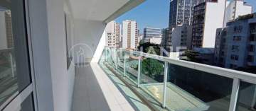 BOTAFOGO | RUA DA PASSAGEM | 97m² | 3 QUARTOS | VARANDA | VISTA LIVRE | VAGA NA ESCRITURA | PRÉDIO NOVO COM INFRAESTRUTURA - BTAP31183