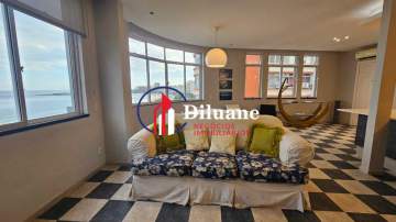 Apartamento frontal na av Altantica com dois quartos todo reformado! - CPAP20654