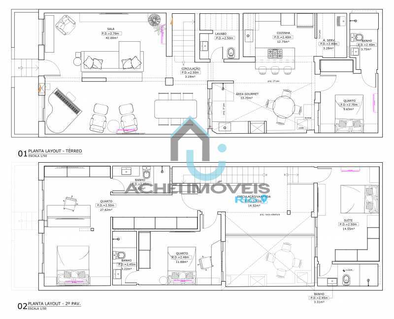Conheça 3c812d1cf33f783e-PLANTA 5 do imóvel - Excelente casa de vila no Catete - AICV40002 - 21 3c812d1cf33f783e-PLANTA 5 - 21