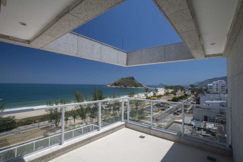 Conheça vista-cobertura-oceana do empreendimento - Fachada - OCEANA WATERFRONT RESIDENCE - 27 - 25 vista-cobertura-oceana - 25