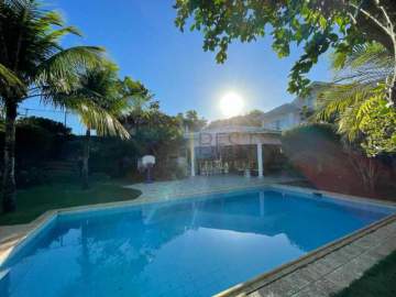 Ótima localização - Barra Condominio Novo Leblon casa 5 suites 100% mobiliada - BTCN50006