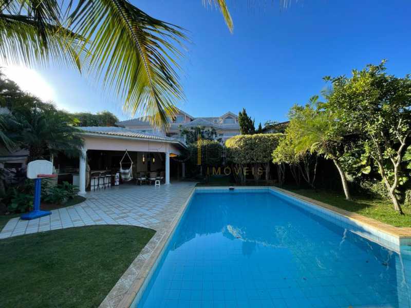 Ótima localização - Barra Condominio Novo Leblon casa 5 suites 100% mobiliada - BTCN50006