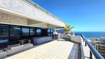 Imperdível - Barra Golden Green espetacular cobertura 4 suites mobiliada frontal praia - BTCO40022