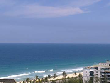 Rio de Janeiro, Barra da Tijuca, 4 quartos, sendo 1 suíte, 162m², vista mar, Av. Lúcio Costa. - HPCPARCMARCELOIDP
